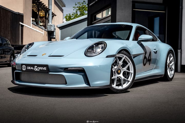 911 (992.1) 4.0 525 S/T – PACK HERITAGE DESIGN - SHOREBLUE METALLIC - 1 OF 1963 – FULL PPF — photo 1/15