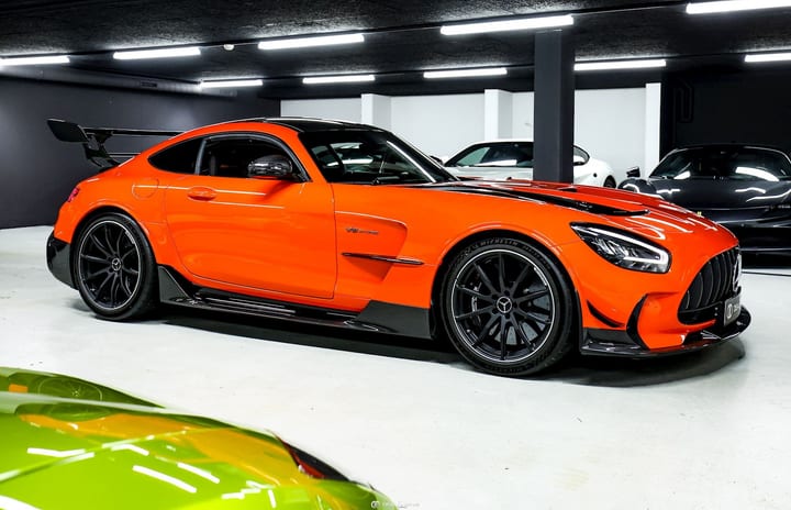 AMG GT BLACK SERIES 4.0 V8 730 – PACK TRACK - MAGMABEAM — photo 10/15