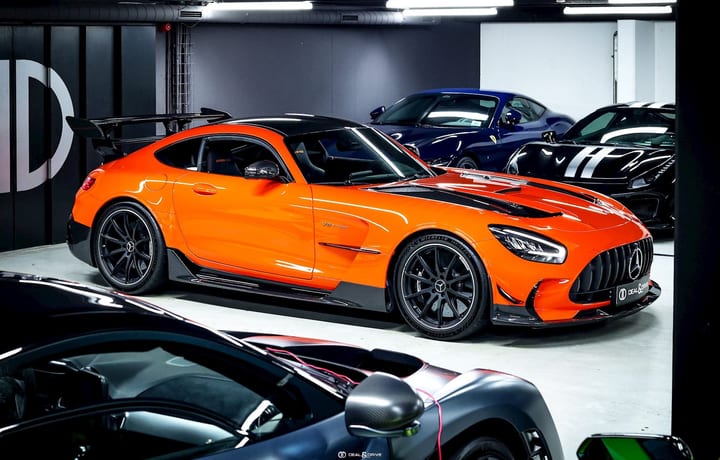 AMG GT BLACK SERIES 4.0 V8 730 – PACK TRACK - MAGMABEAM — photo 11/15
