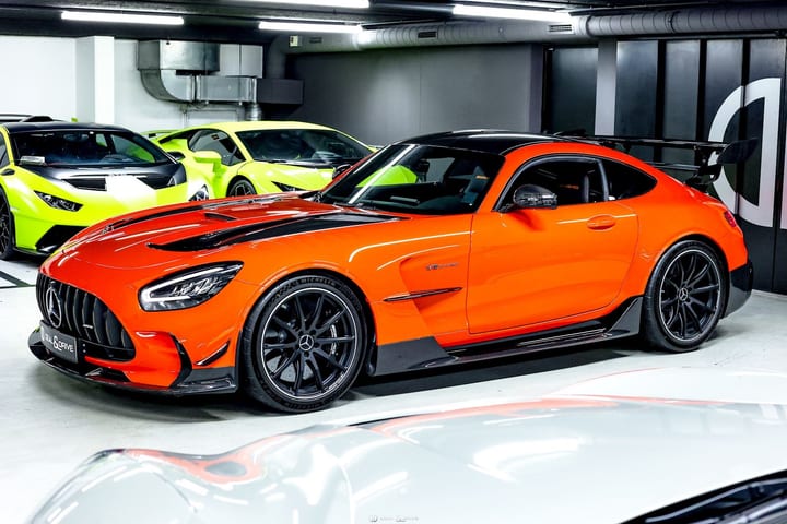 AMG GT BLACK SERIES 4.0 V8 730 – PACK TRACK - MAGMABEAM — photo 12/15