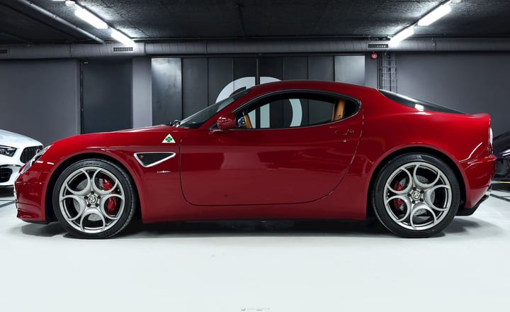 8C COMPETIZIONE 4d.7 V8 (450 CH) – 351/500 – ROSSO ALFA – FULL XPEL — photo 2/15