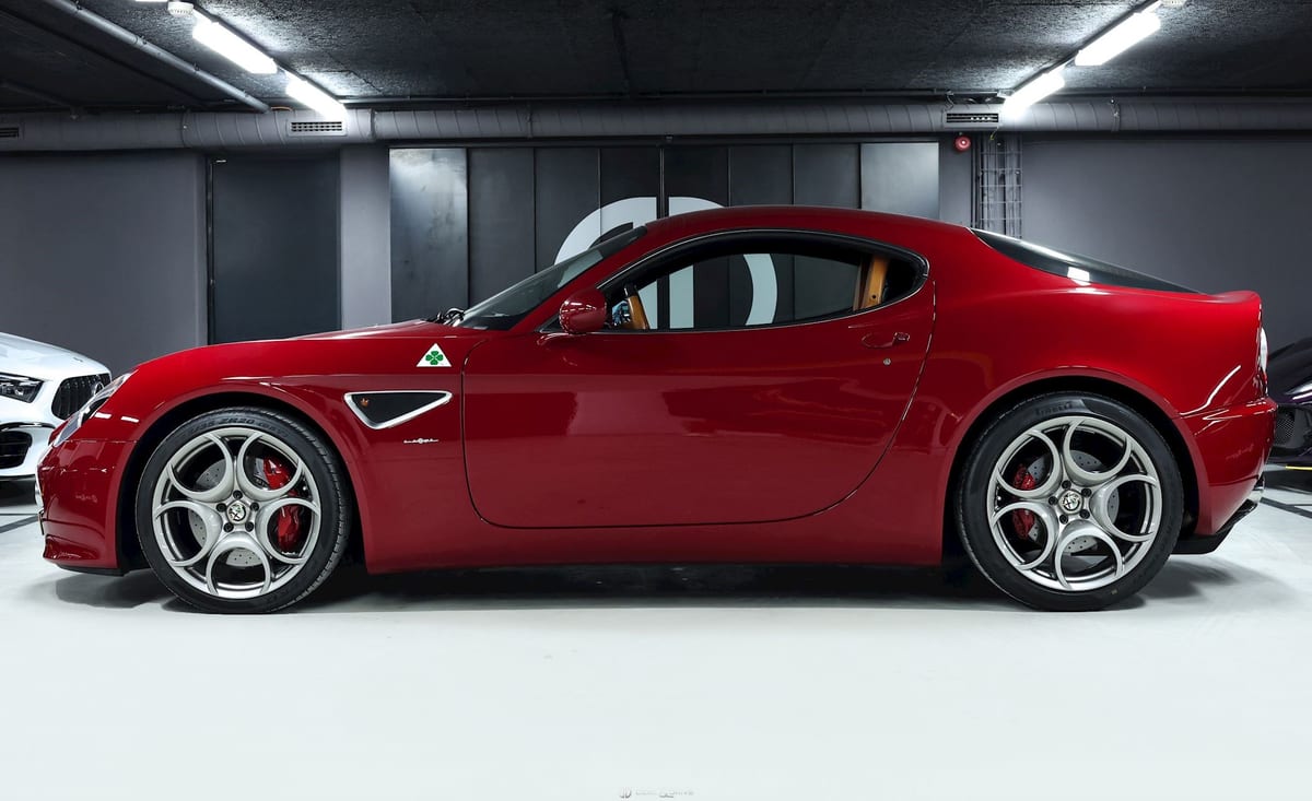 8C COMPETIZIONE 4d.7 V8 (450 CH) – 351/500 – ROSSO ALFA – FULL XPEL — photo 2/15
