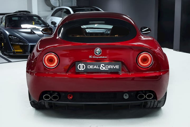 8C COMPETIZIONE 4d.7 V8 (450 CH) – 351/500 – ROSSO ALFA – FULL XPEL — photo 4/15