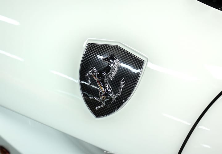 F12 BERLINETTA 6.3 V12 F1 – BIANCO AVUS – LA FERRARI STYLE WHEELS — photo 10/15