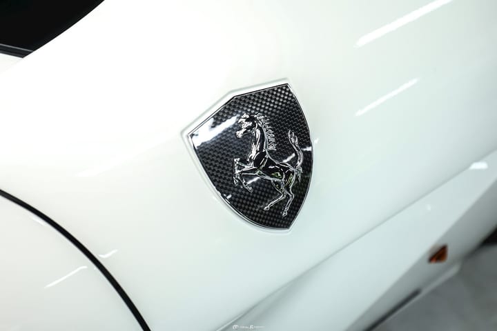 F12 BERLINETTA 6.3 V12 F1 – BIANCO AVUS – LA FERRARI STYLE WHEELS — photo 11/15