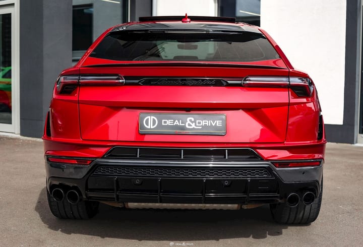 URUS 4.0 V8 S (666 CH) - ROSSO EFESTO - WARRANTY 05/2028 — photo 4/15