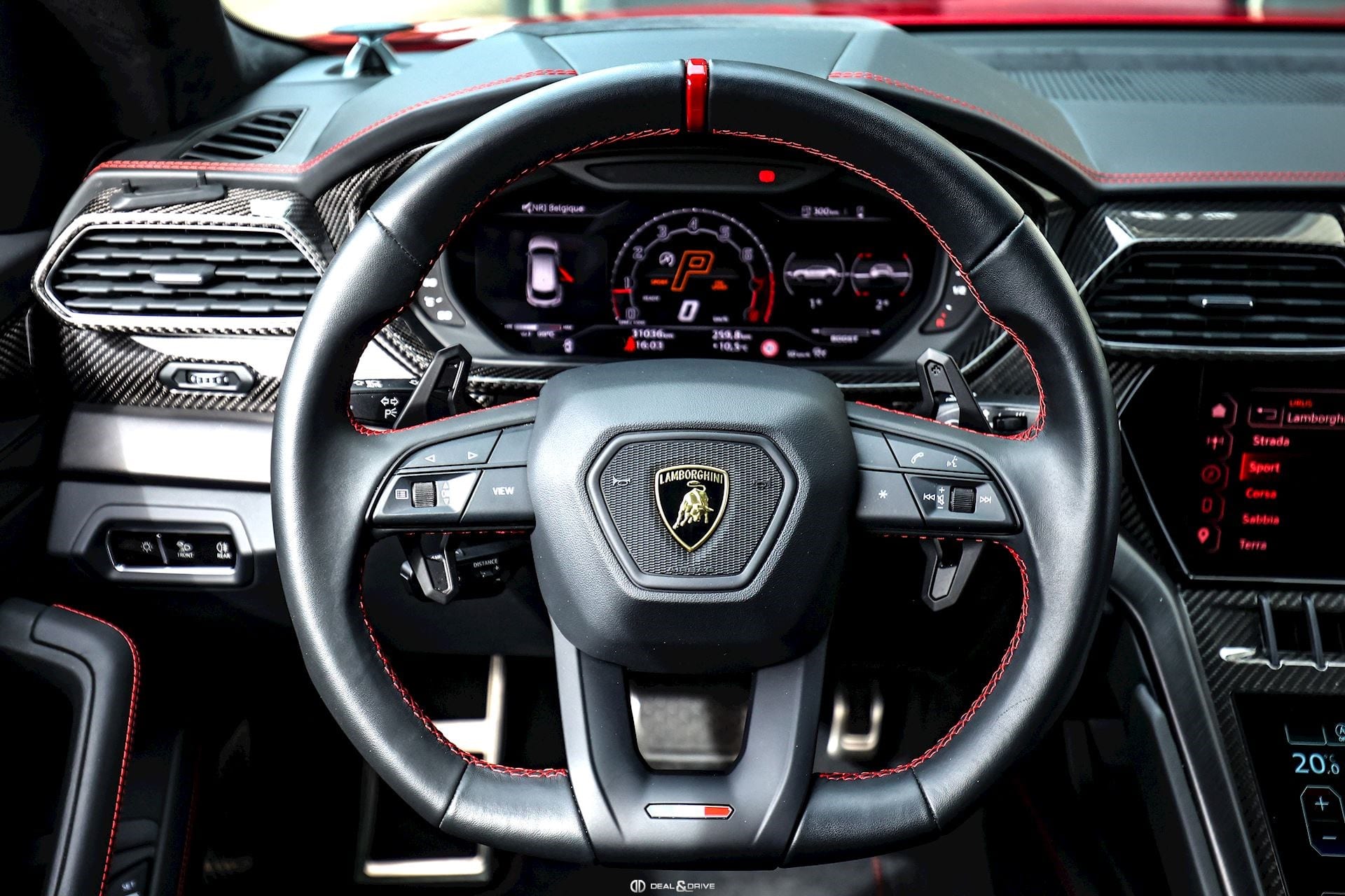 URUS 4.0 V8 S (666 CH) - ROSSO EFESTO - WARRANTY 05/2028 — photo 13/15