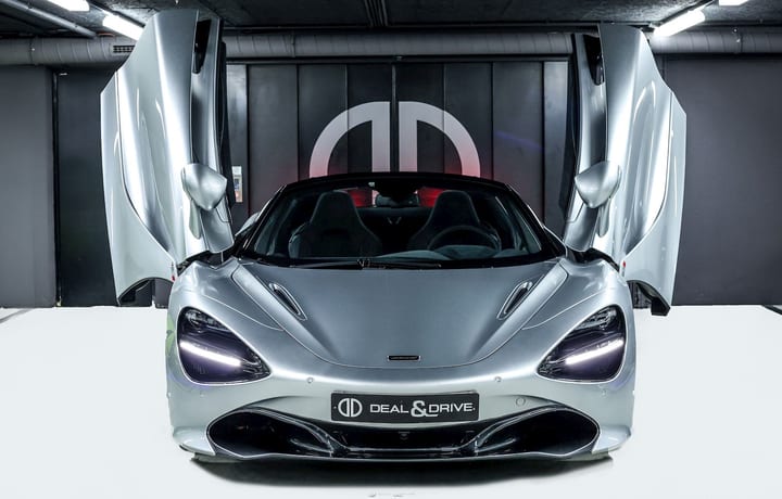 720S SPIDER 4.0 V8 720 – PACK STEALTH - FULL XPEL - SUPERNOVA SILVER ELITE PAINT — photo 13/15