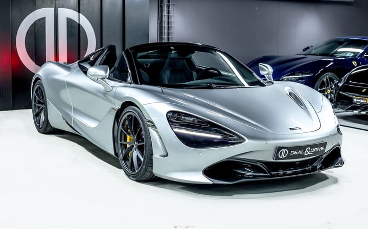 720S SPIDER 4.0 V8 720 – PACK STEALTH - FULL XPEL - SUPERNOVA SILVER ELITE PAINT — photo 14/15
