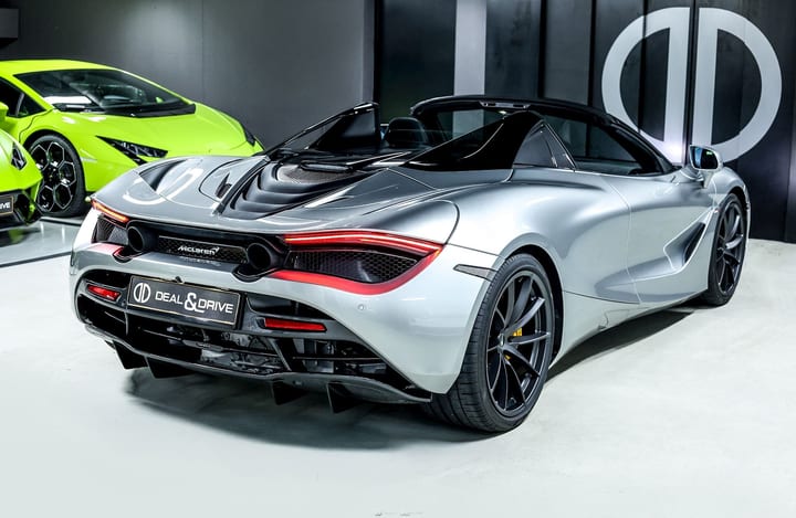 720S SPIDER 4.0 V8 720 – PACK STEALTH - FULL XPEL - SUPERNOVA SILVER ELITE PAINT — photo 15/15