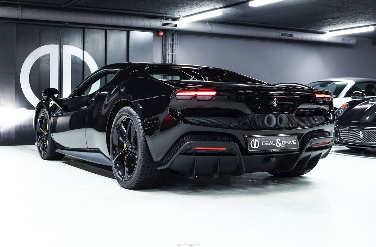 296 GTB (830 CH) - NERO - NOVITEC TAILPIPES - WARRANTY 06/2027 — photo 3/15