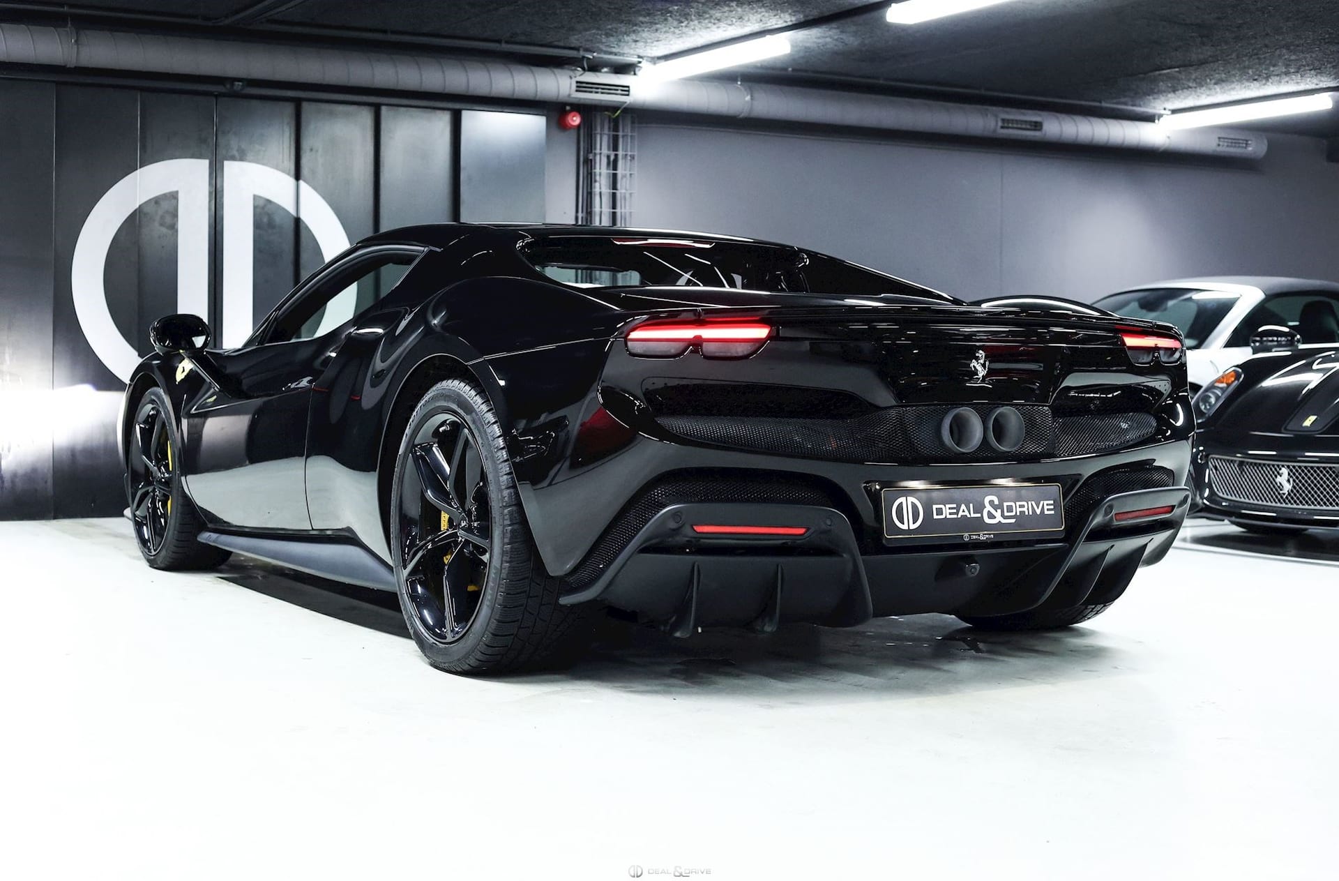 296 GTB (830 CH) - NERO - NOVITEC TAILPIPES - WARRANTY 06/2027 — photo 3/15