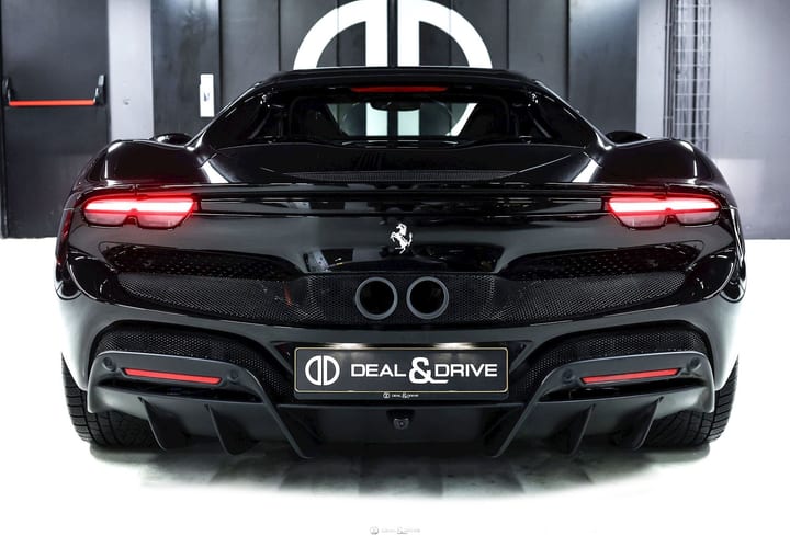 296 GTB (830 CH) - NERO - NOVITEC TAILPIPES - WARRANTY 06/2027 — photo 4/15