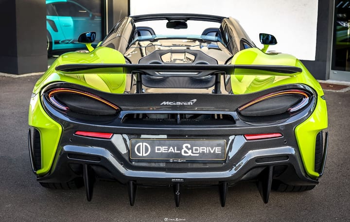 600LT SPIDER 3.8 V8 600 – PPF - LIME GREEN ELITE PAINT — photo 4/15