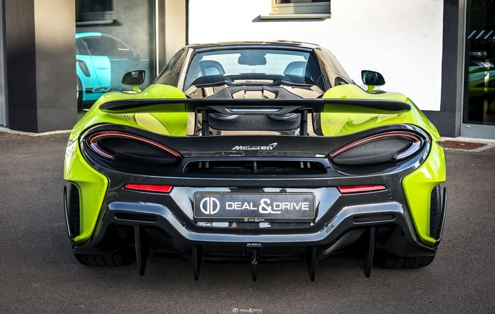 600LT SPIDER 3.8 V8 600 – PPF - LIME GREEN ELITE PAINT — photo 10/15