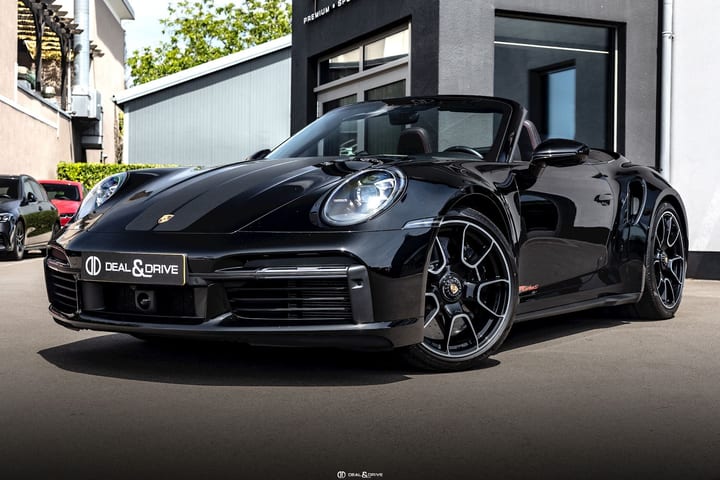 911 (992.1) TURBO S CABRIOLET PDK (650 CH) – BLACK – PPF — photo 1/15