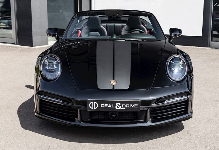 911 (992.1) TURBO S CABRIOLET PDK (650 CH) – BLACK – PPF — photo 5/15
