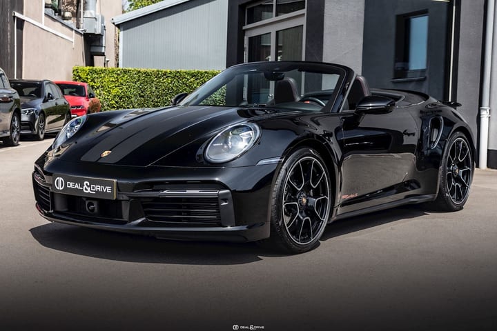 911 (992.1) TURBO S CABRIOLET PDK (650 CH) – BLACK – PPF — photo 7/15