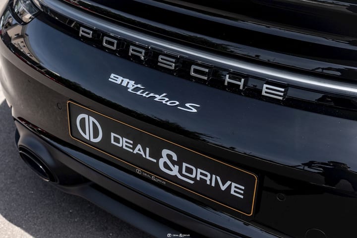 911 (992.1) TURBO S CABRIOLET PDK (650 CH) – BLACK – PPF — photo 9/15