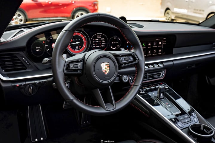 911 (992.1) TURBO S CABRIOLET PDK (650 CH) – BLACK – PPF — photo 13/15
