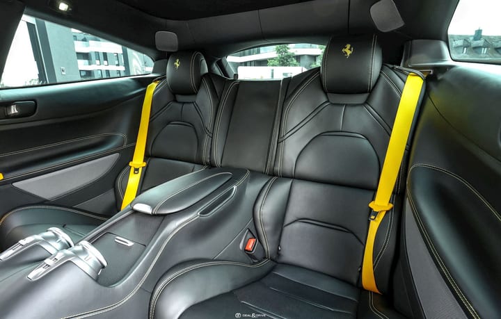 GTC 4 LUSSO 6.3 V12 (690 CH) - NEW FERRARI POWER 12M - NERO DAYTONA - IMMAT FR. - PPF — photo 13/15