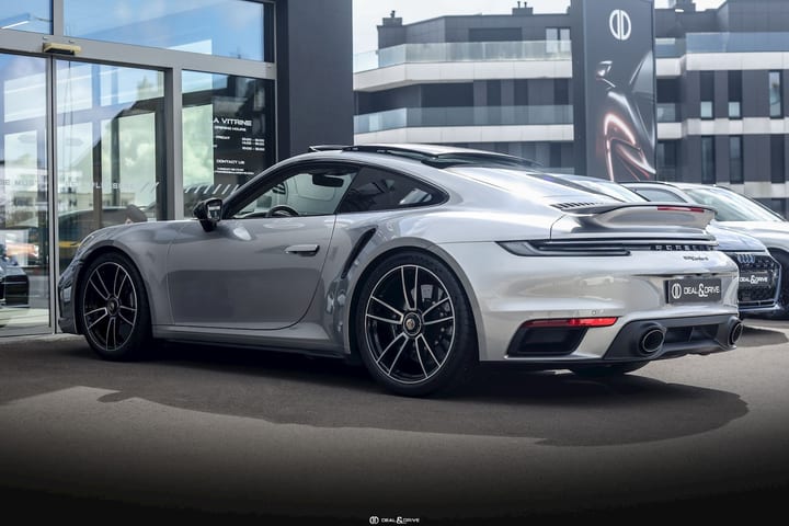911 (992.1) TURBO S COUPE PDK – GT-SILVER – IMMAT FR. - PORSCHE APPROVED 01/2029 - PPF — photo 9/15