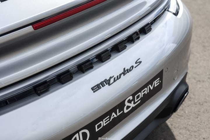 911 (992.1) TURBO S COUPE PDK – GT-SILVER – IMMAT FR. - PORSCHE APPROVED 01/2029 - PPF — photo 14/15