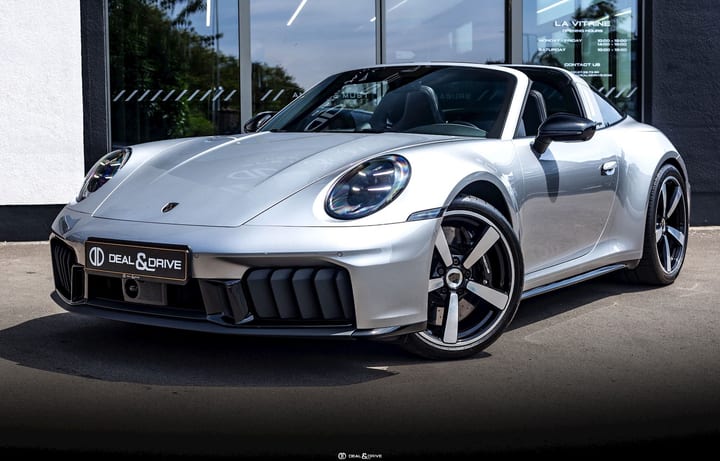 911 (992.2) TARGA 4 GTS PDK - BLACK SPORT DESIGN PACK -GT-SILVER — photo 1/15
