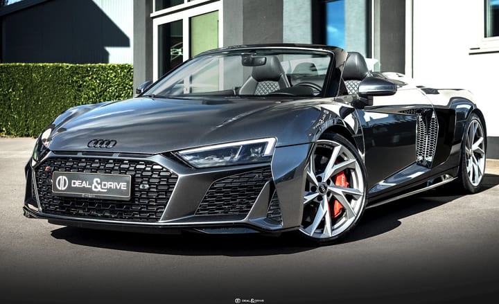 R8 SPYDER V10 PERFORMANCE 5.2 FSI QUATTRO S-TRONIC – PACK KARHU EDITION – PPF — photo 1/15