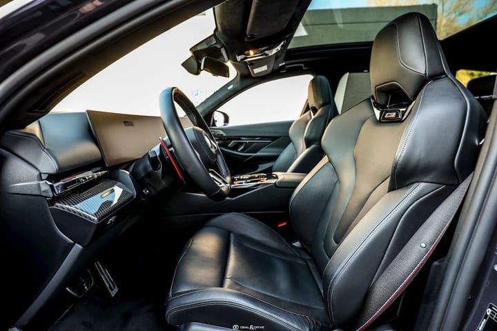 M5 TOURING (G99) 4.4 PHEV (727 CH) – BMW INDIVIDUAL GREY BLACK UNI – PPF – IMMAT FR. - AKRAPOVIC — photo 15/15