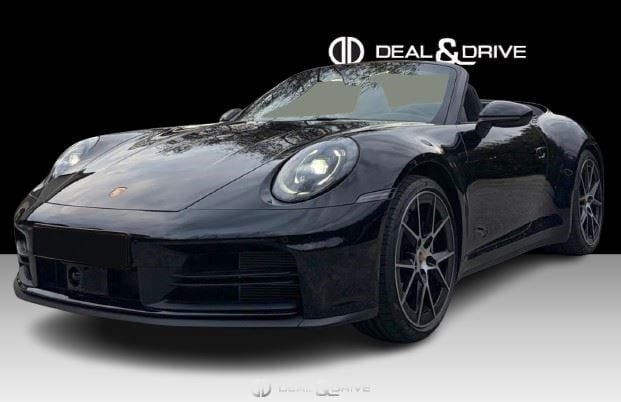 911 (992.2) CARRERA CABRIOLET PDK - JET BLACK METALLIC — photo 1/5