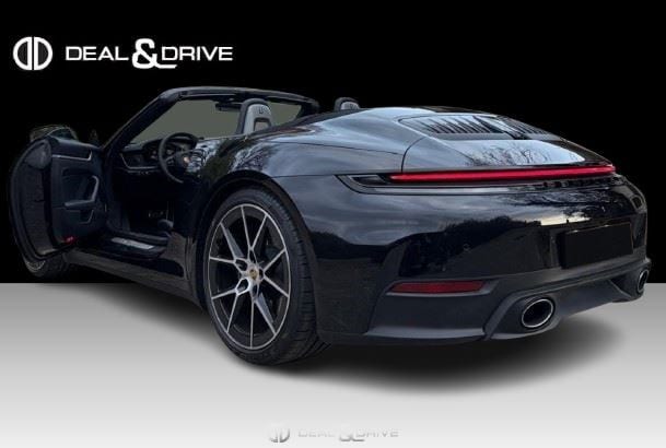 911 (992.2) CARRERA CABRIOLET PDK - JET BLACK METALLIC — photo 2/5