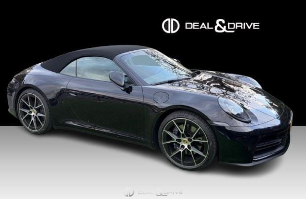 911 (992.2) CARRERA CABRIOLET PDK - JET BLACK METALLIC — photo 3/5