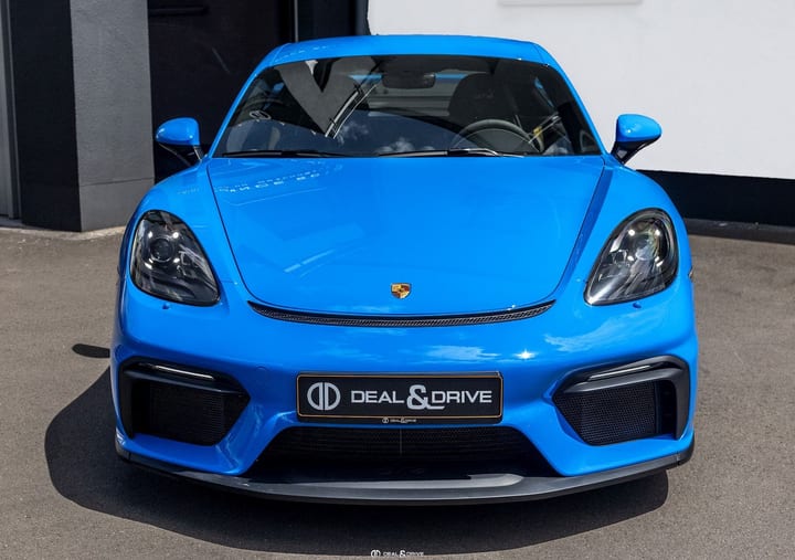 718 CAYMAN GT4 PDK – SHARK BLUE – AKRAPOVIC — photo 5/15