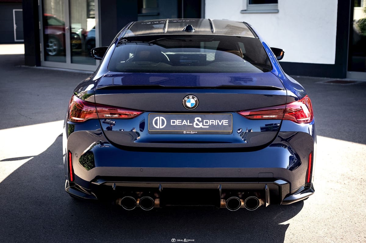 M4 COMPETITION M XDRIVE COUPE (G82N) 530 CH - FACELIFT - TANSANITBLAU II – WARRANTY 04/30 - PPF — photo 3/15
