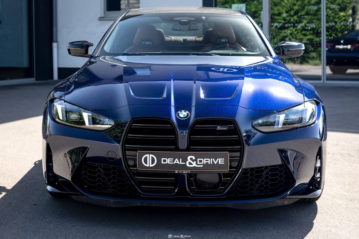 M4 COMPETITION M XDRIVE COUPE (G82N) 530 CH - FACELIFT - TANSANITBLAU II – WARRANTY 04/30 - PPF — photo 4/15