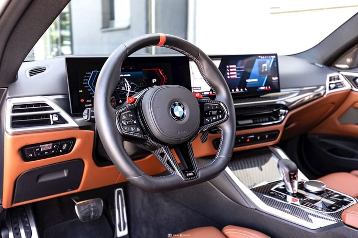 M4 COMPETITION M XDRIVE COUPE (G82N) 530 CH - FACELIFT - TANSANITBLAU II – WARRANTY 04/30 - PPF — photo 12/15
