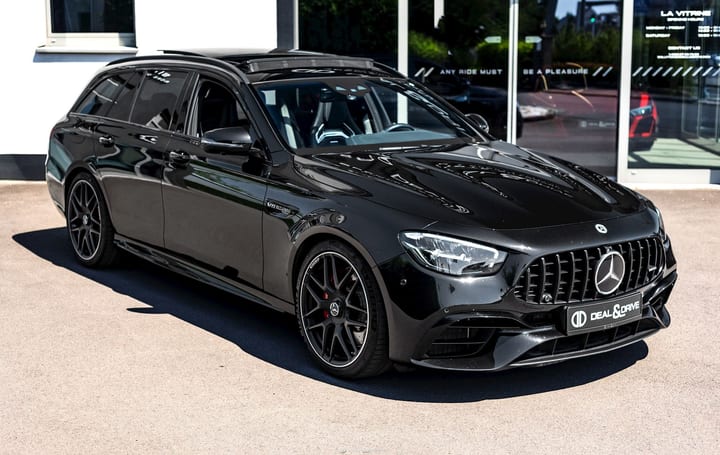 E 63 S AMG 4MATIC+ T-MODELL (612 CH) – PACK CARBONE - OBSIDIAN BLACK METALLIC — photo 6/15
