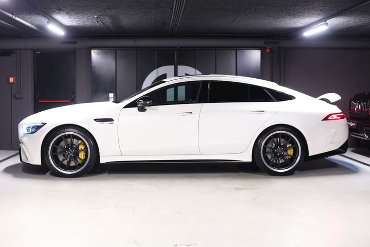 AMG GT 4 PORTES 4.0 V8 63 S 4MATIC+ (639 CH) - DIAMOND WHITE METALLIC DESIGNO — photo 2/15