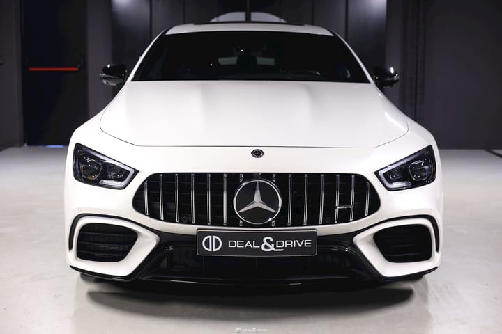 AMG GT 4 PORTES 4.0 V8 63 S 4MATIC+ (639 CH) - DIAMOND WHITE METALLIC DESIGNO — photo 5/15