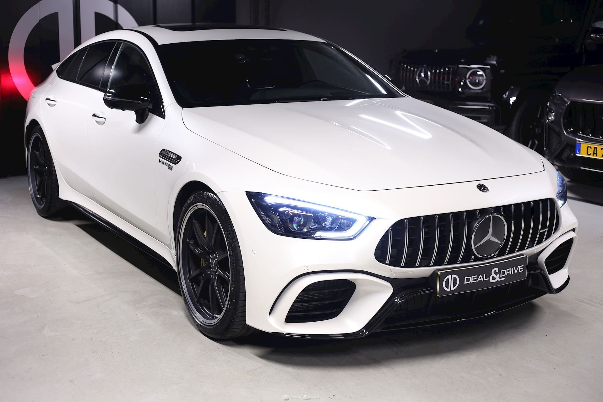 AMG GT 4 PORTES 4.0 V8 63 S 4MATIC+ (639 CH) - DIAMOND WHITE METALLIC DESIGNO — photo 6/15