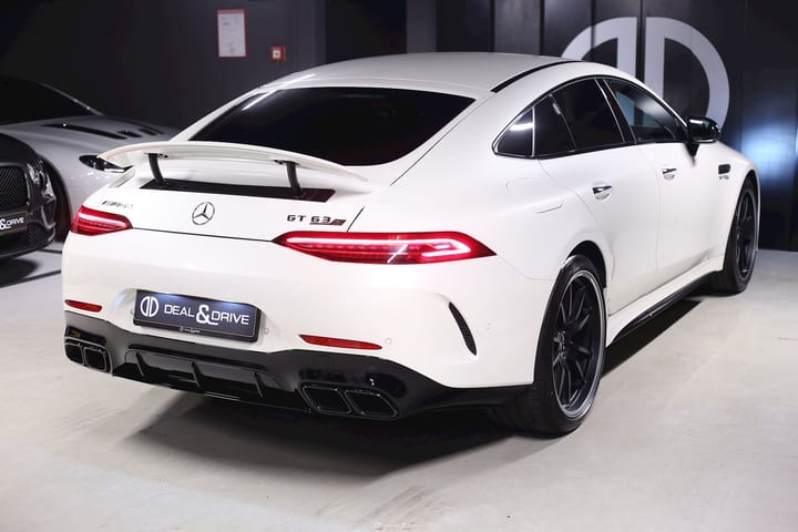 AMG GT 4 PORTES 4.0 V8 63 S 4MATIC+ (639 CH) - DIAMOND WHITE METALLIC DESIGNO — photo 7/15