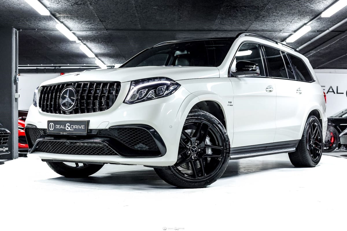 GLS 63 AMG V8 5.5 4MATIC 7 PLACES - DIAMOND WHITE METALLIC DESIGNO — photo 1/15