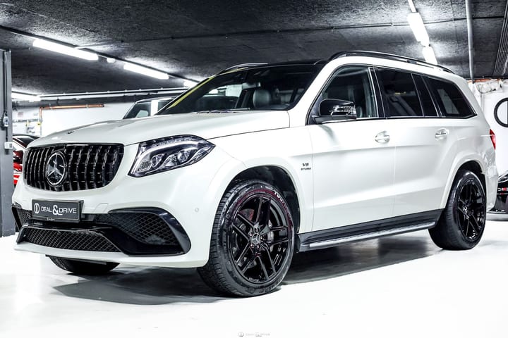 GLS 63 AMG V8 5.5 4MATIC 7 PLACES - DIAMOND WHITE METALLIC DESIGNO — photo 6/15