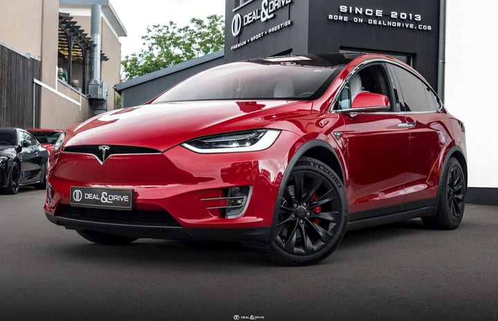 MODEL X PERFORMANCE P100D LUDICROUS DUAL MOTOR AWD - 6-SEAT — photo 1/15