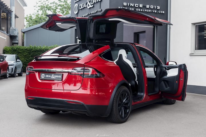 MODEL X PERFORMANCE P100D LUDICROUS DUAL MOTOR AWD - 6-SEAT — photo 8/15