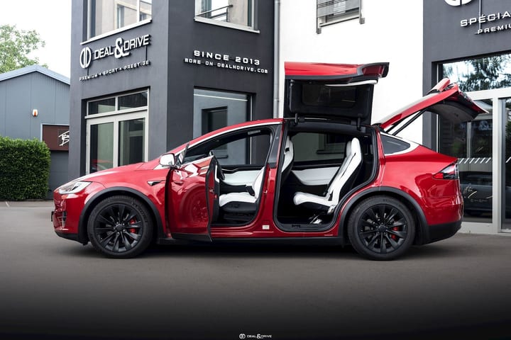 MODEL X PERFORMANCE P100D LUDICROUS DUAL MOTOR AWD - 6-SEAT — photo 9/15