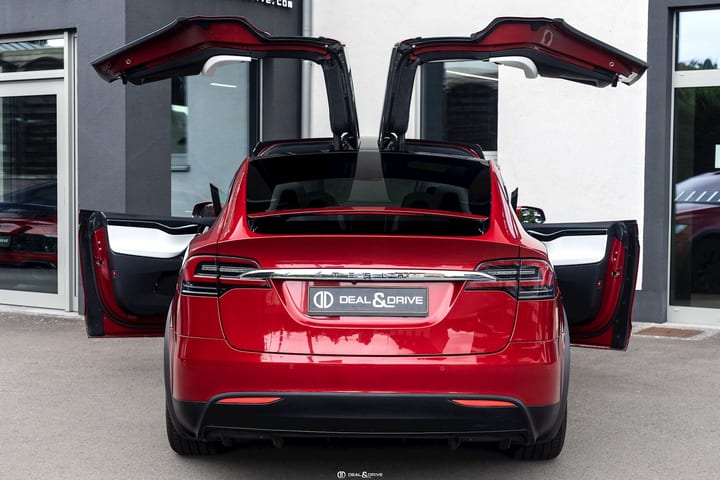 MODEL X PERFORMANCE P100D LUDICROUS DUAL MOTOR AWD - 6-SEAT — photo 10/15