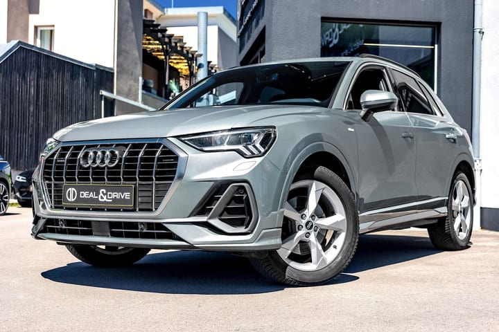 Q3 45 2.0 TFSI (245 CH) QUATTRO S-TRONIC S-LINE – CHRONOS GREY — photo 1/15