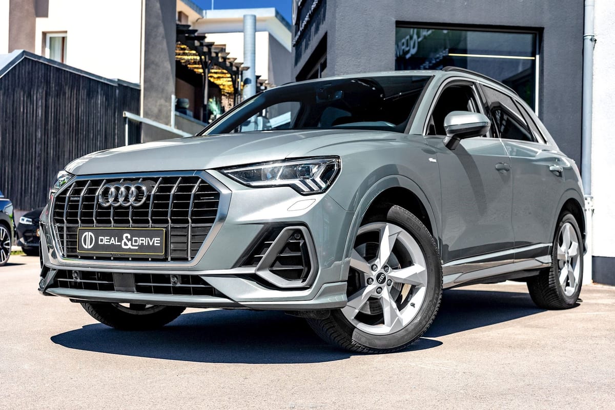 Q3 45 2.0 TFSI (245 CH) QUATTRO S-TRONIC S-LINE – CHRONOS GREY — photo 1/15